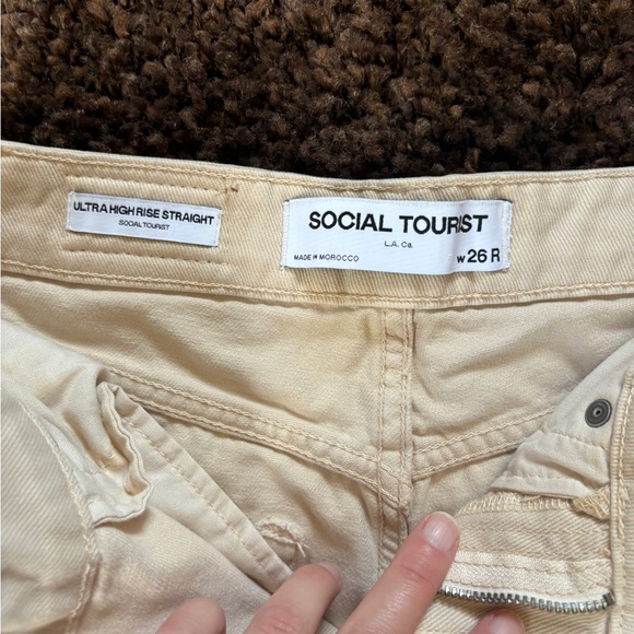 Social Tourist Ultra High Rise Straight Size 26 - Picture 3 of 5